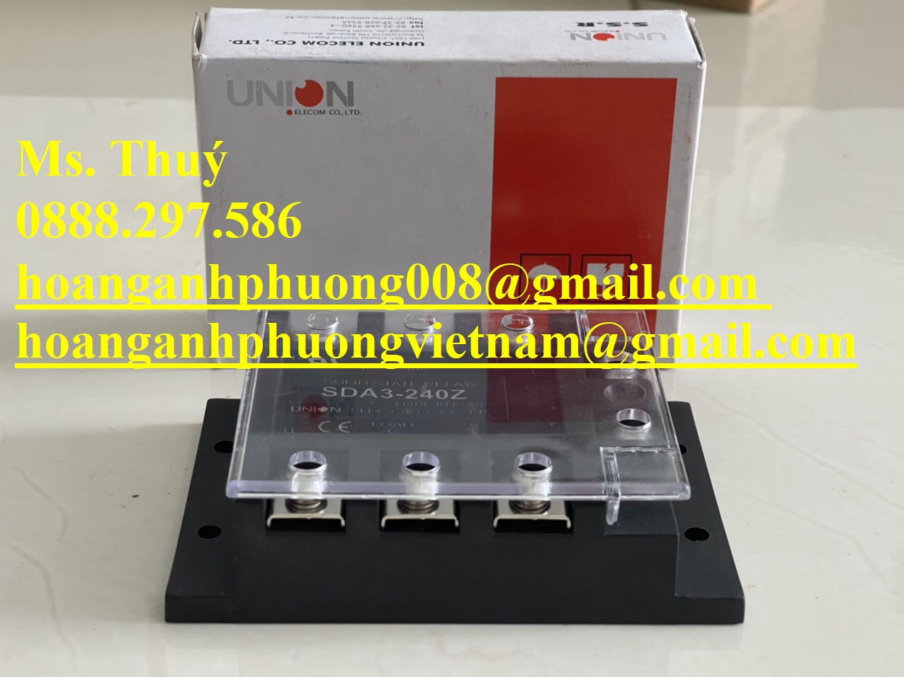 Union SDA3-240Z - Relay bán dẫn chính hãng - Hàng nhập khẩu
